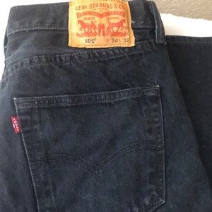 Levi’s 501 button fly jeans. P1294